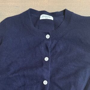 Parker Women's Navy Cardigan